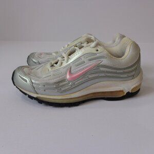 Nike Air Max‎ Women's Sneaker Pink/Silver  316075-161 Shoes Size 5.5